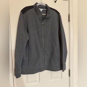 Calvin Klein Charcoal Zip-Up Jacket